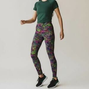 Lululemon Wunder Train High-Rise Tight 25" Women's Sz 6 Vivid Floral Tone Multi